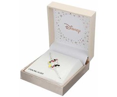 Disney Beautiful sidabrinis Mickey and Minnie Mouse bracelet BS00044SL-55.CS