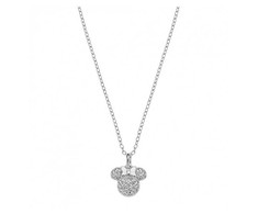 Disney Žavingas sidabrinis Minnie Mouse karoliai NS00033SZWL-157.CS (grandinė, pakabukas)
