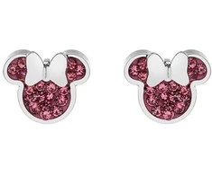 Disney Žavingi plieniniai akmenys su cirkoniais Minnie Mouse E600177RPL-B.CS