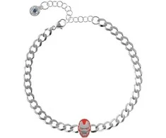 Disney „Iron Man Marvel“ sidabrinė apyrankė BS00084SRRQL-7-XS
