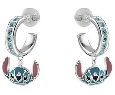 Disney Sidabriniai žiedai su pakabukais Stitch Lilo &amp; Stitch ES00099SRQL.CS