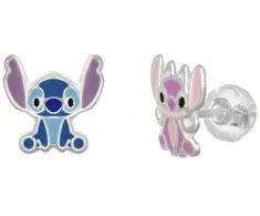 Disney Sidabriniai asimetriniai auskarai Lilo &amp; Stitch ES00088SL.CS