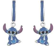 Disney Sidabriniai žiedai su pakabukais Stitch Lilo &amp; Stitch ES00098SRHL.CS