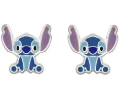 Disney Sidabriniai auskarai su segtukais Stitch Lilo &amp; Stitch ES00089SL.CS