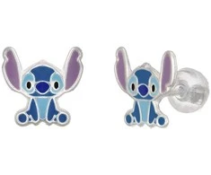 Disney Sidabriniai auskarai su segtukais Stitch Lilo &amp; Stitch ES00089SL.CS