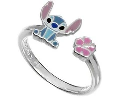 Disney Stitch Lilo &amp; Stitch sidabrinis žiedas DS00001SL-CS