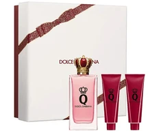 Dolce&amp;Gabbana Set Dolce &amp; Gabbana: Q Eau De Parfum For Women, 100 ml + Q Losjonas kūnui, 50 ml + Q Dušo želė For All Skin Types, 50 ml