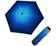 Doppler Women's folding umbrella Carbonsteel Mini Slim Fusion mėlynas 722865FU01