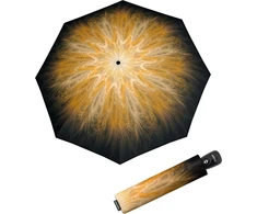 Doppler Fiber Magic Imperial Golden Feather Folding Umbrella 746165SGF