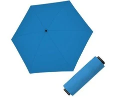 Doppler Folding Umbrella Fiber Mini Compact Uni Electric Mėlyna 71026304