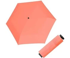 Doppler Skládací deštník Fiber Mini Compact Uni Neon Coral 71026303