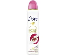 Dove Advanced Care Go Fresh Granate &amp; Lemon Verbena Antiperspirant moterims, 150 ml
