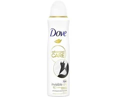 Dove Advanced Care Invisible Dry Antiperspirant moterims, 150 ml