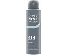 Dove Purškiklis nuo prakaitavimo Men Care Clean (Anti-Perspirant) 150 ml