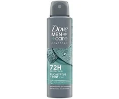 Dove Purškiamas antiperspirantas „Men+Care Advanced Eucalyptus + Mint“ (antiperspirantas) 150 ml