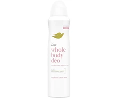 Dove Whole Body Deo Raspberry &amp; Rose Deospray - Dezodorantas ve spreji 150ml