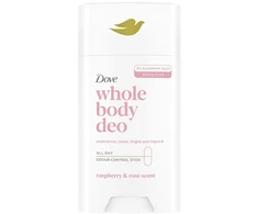 Dove Whole Body Deo Raspberry &amp; Rose Dezodorantas - Tuhý deodorant 75ml