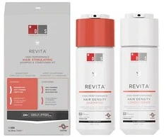 DS Laboratories DS "Revita" plaukų slinkimą stabdantis šampūnas 205ml + plaukų slinkimą stabdantis kondicionierius 205ml, 2 vnt
