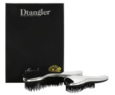 „Dtangler“ stebuklingų sidabrininių plaukų šepečių dovanų rinkinys