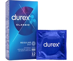 Durex Classic Prezervatyvai, 12 vnt.