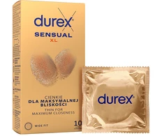 Durex Sensual XL prezervatyvai 10k