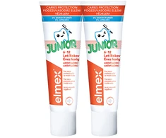Elmex Vaikiška dantų pasta Junior Duopack 2 x 75 ml