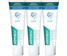 Elmex Balinamoji dantų pasta jautriems dantims "Sensitive Baltas ning Trio" 3x 75 ml