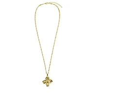 Emily Westwood Beautiful auksinis-plated pakabukas Flower EWN260629G