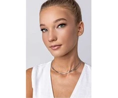 Emily Westwood Žavingi Paislee plieno karoliai moterims EWN24002S