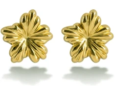 Emily Westwood Designer auksinis-plated earrings Flowers EWE260779G