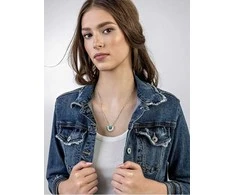 Emily Westwood Įmantrūs paauksuoti turkio spalvos karoliai EWN23037G