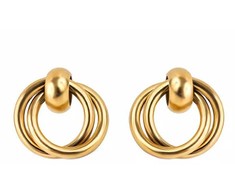 Emily Westwood Gold-plated dangle earrings Aurora EWE250193G