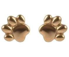 Emily Westwood Auksuoti auskarai „Paws Ysolde“ EWE250383G