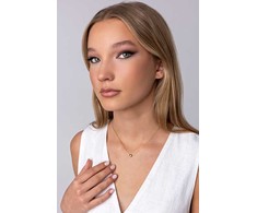 Emily Westwood Auksu padengtas širdies formos vėrinys Kayleigh EWN250269G