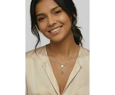 Emily Westwood Gold-plated pakabukas with hearts Celora Gold EWN260623G