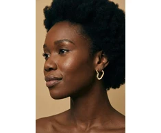 Emily Westwood Heart auksinis-plated earrings EWE260604G