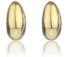 Emily Westwood Derantys auksu dengto plieno Tear Drop Katie auskarai EWE24048G