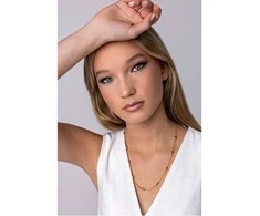 Emily Westwood Derantis paauksuotas plieno vėrinys EWN250174G