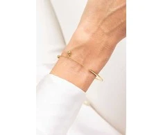 Emily Westwood Modern auksinis-plated bracelet for women EWB250228G