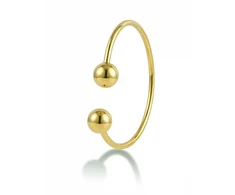 Emily Westwood Modern auksinis-plated solid bracelet EWB260844G