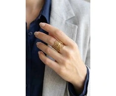 Emily Westwood Multi-row open ring Aurelia EWR260654G