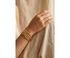 Emily Westwood Solid auksinis-plated bracelet for women Zaphira EWB260769G