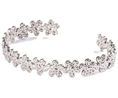 Emily Westwood Solid steel flower bracelet EWB250165S