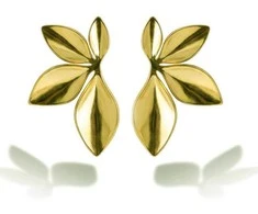 Emily Westwood Unique auksinis-plated earrings Flowers Celestia EWE260587G