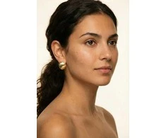 Emily Westwood Unique auksinis-plated earrings Westren EWE260815G