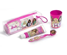Cartoon Neceser Barbie Bucal Dentifrico Cepillo Dental Vasito