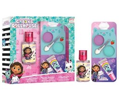 EP Line Kvapai vaikams Dětské parfémy Gabby's Dolls House dovanų rinkinys EDT 30 ml, lūpų blizgis ir akių šešėliai