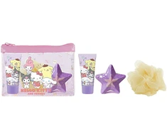 EP Line Kvepalai vaikams Dětské parfémy Hello Kitty dovanų rinkinys Dušo gelis 35 ml, vonios bomba, plovimo kempinė ir kosmetinė