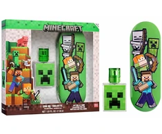 EP Line Fragrances For Children Dětské parfémy Minecraft Dárková sada EDT 30 ml a metalický box