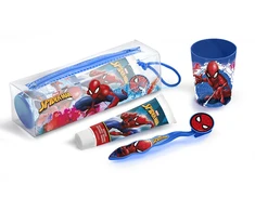 Cartoon Neceser Spiderman Bucal Denttifrico Cepillo Dental Vasito